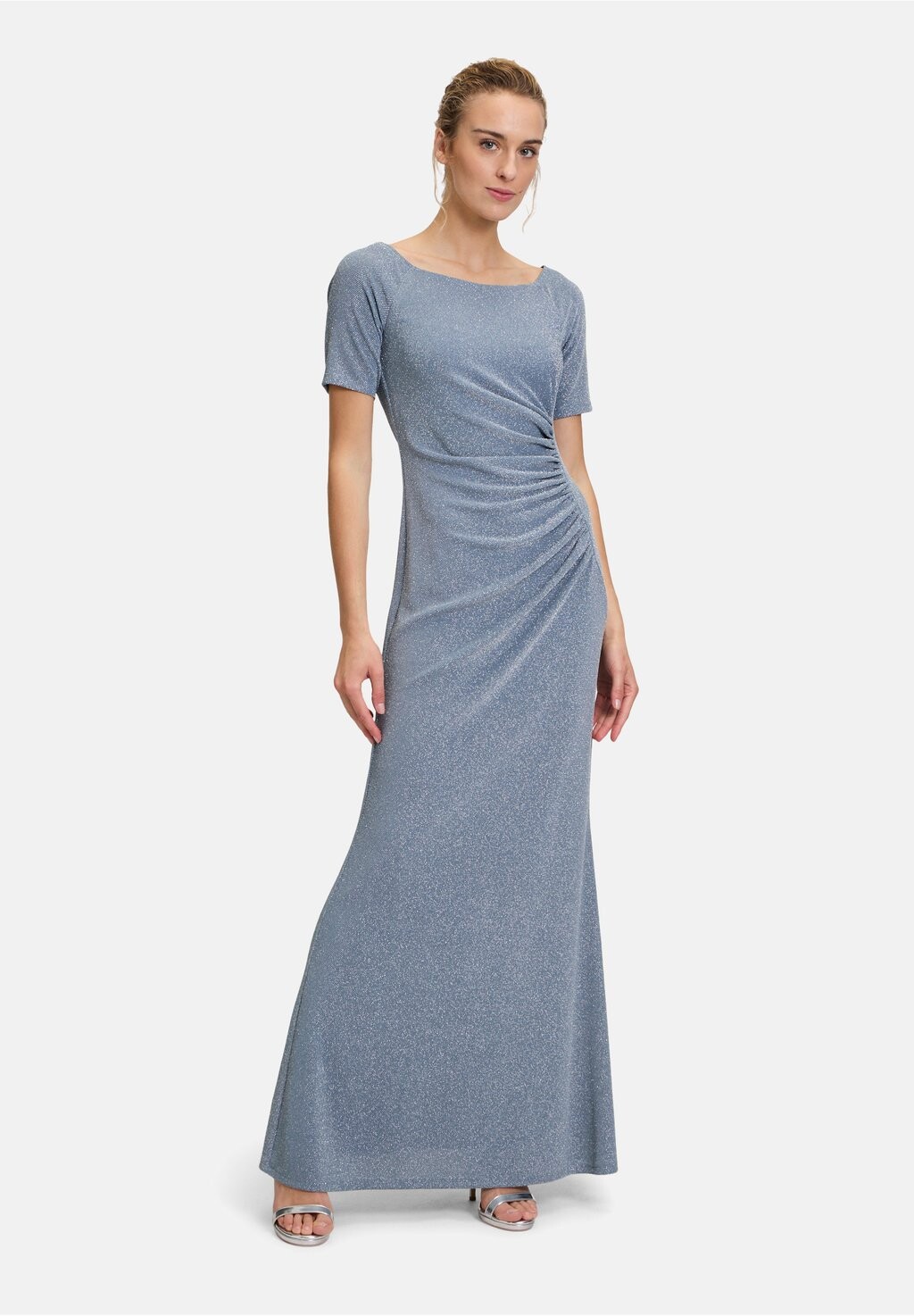 

Платье из джерси IM GLITZER-LOOK Vera Mont, светло-голубой