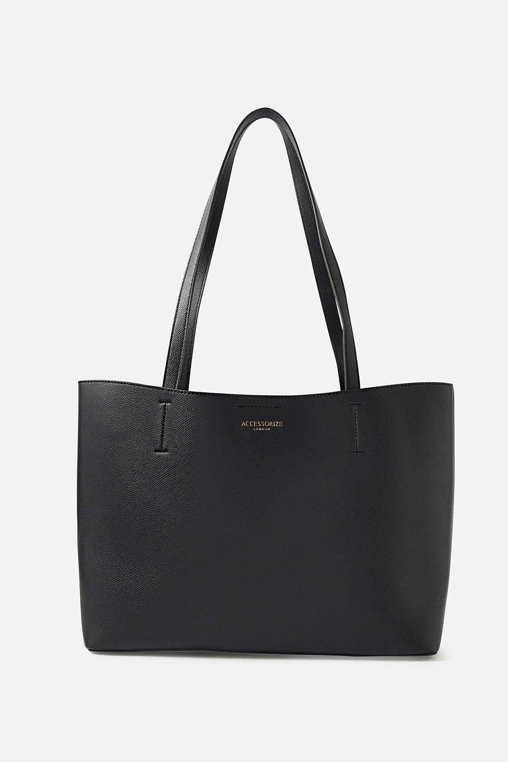 Большая сумка Лео Accessorize, черный сумка с вышивкой пейсли accessorize мультиколор