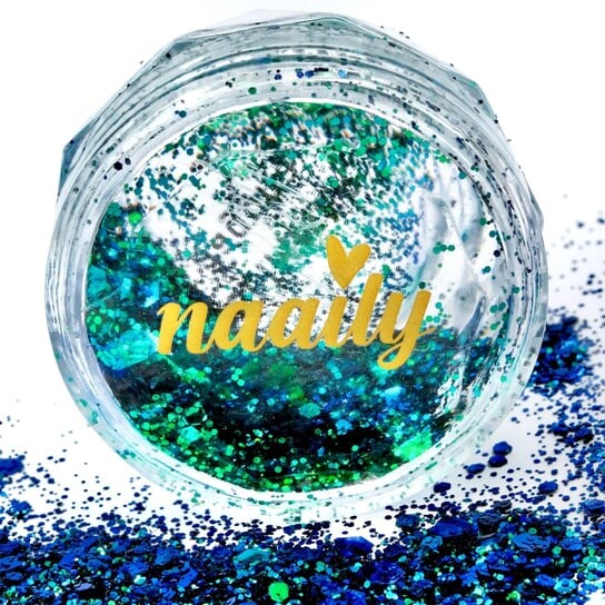 

Пудра для ногтей, Glimmer Laguna Naaily
