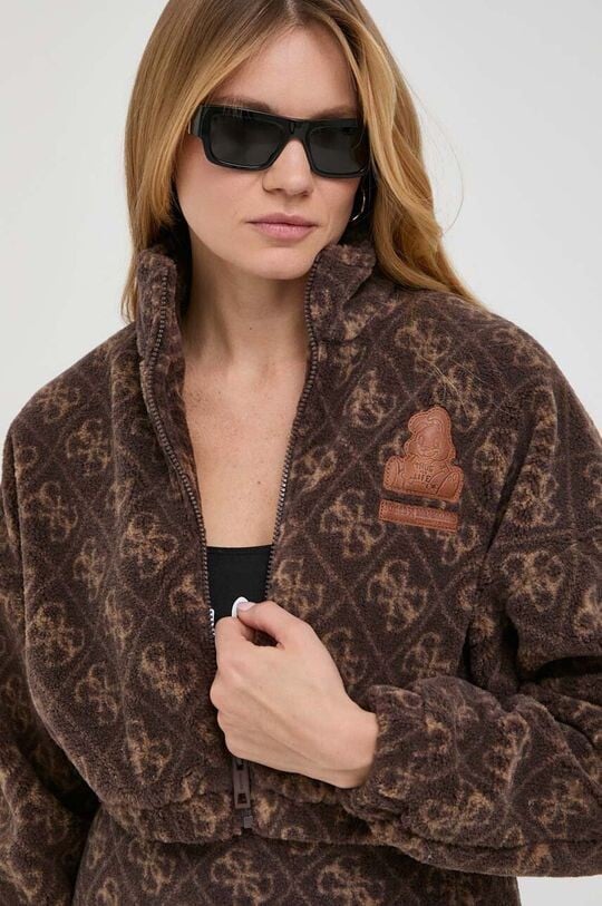 

Толстовка x Banksy Guess, коричневый