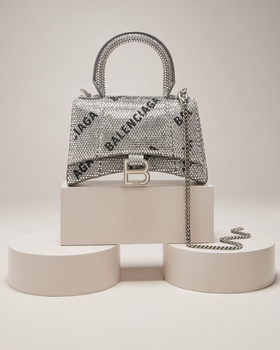 

Сумка Hourglass XS с логотипом и ручкой сверху Balenciaga