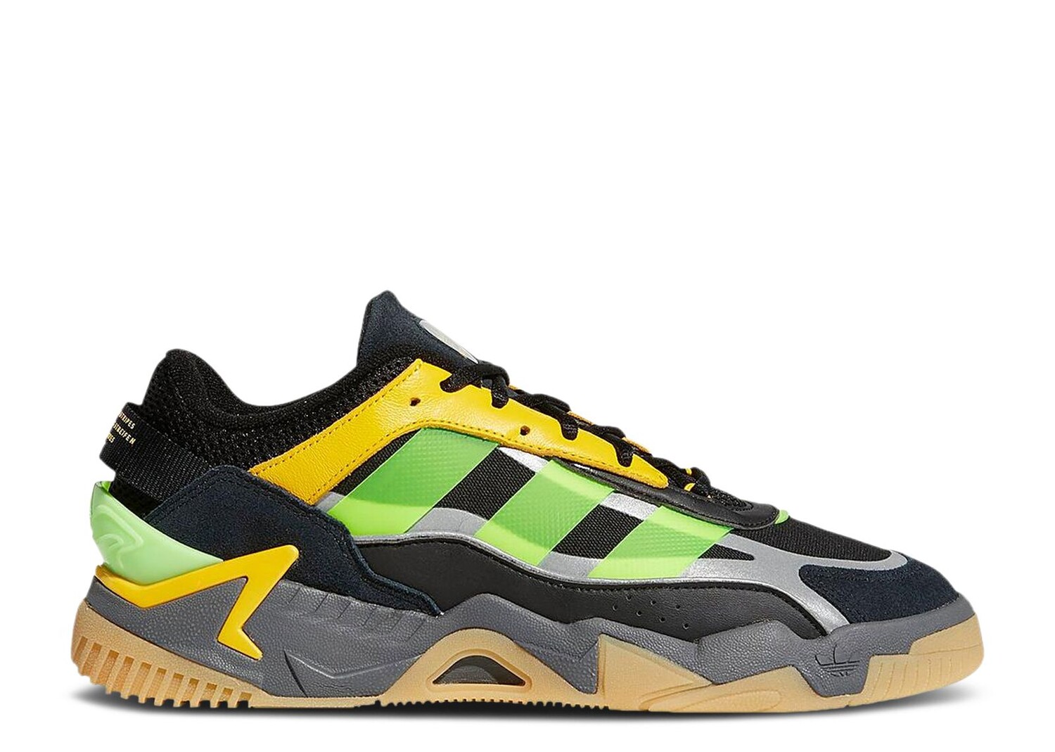 

Кроссовки adidas Niteball 2 'Black Signal Green', зеленый, Зеленый;серый