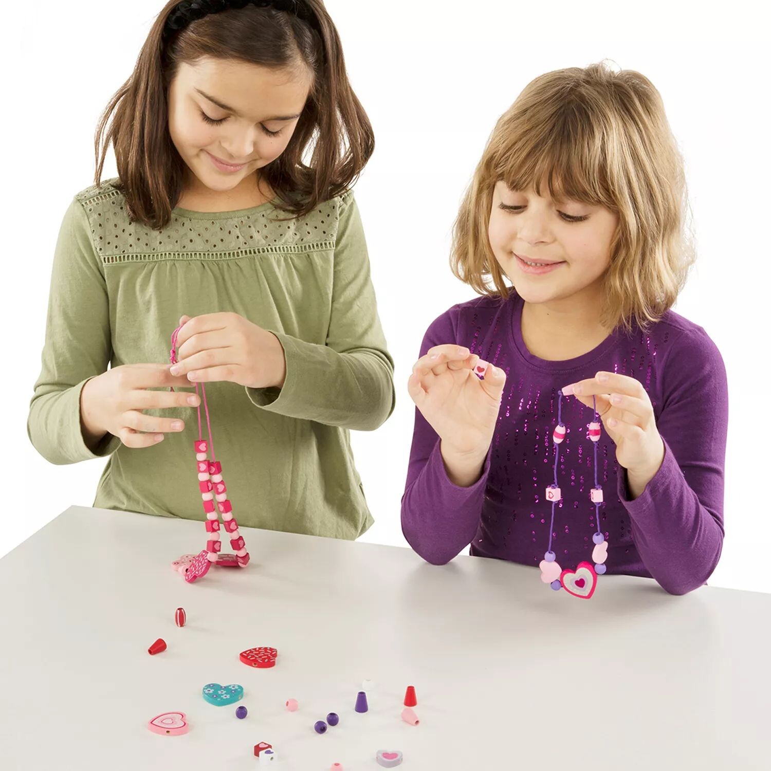 

Набор деревянных бусин Melissa & Doug Sweet Hearts Melissa & Doug
