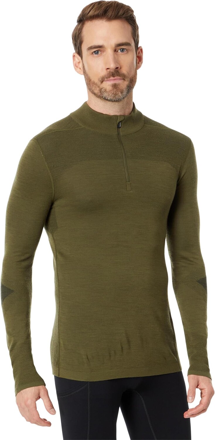 

Свитер Intraknit Merino 200 1/4 Zip Smartwool, цвет Winter Moss