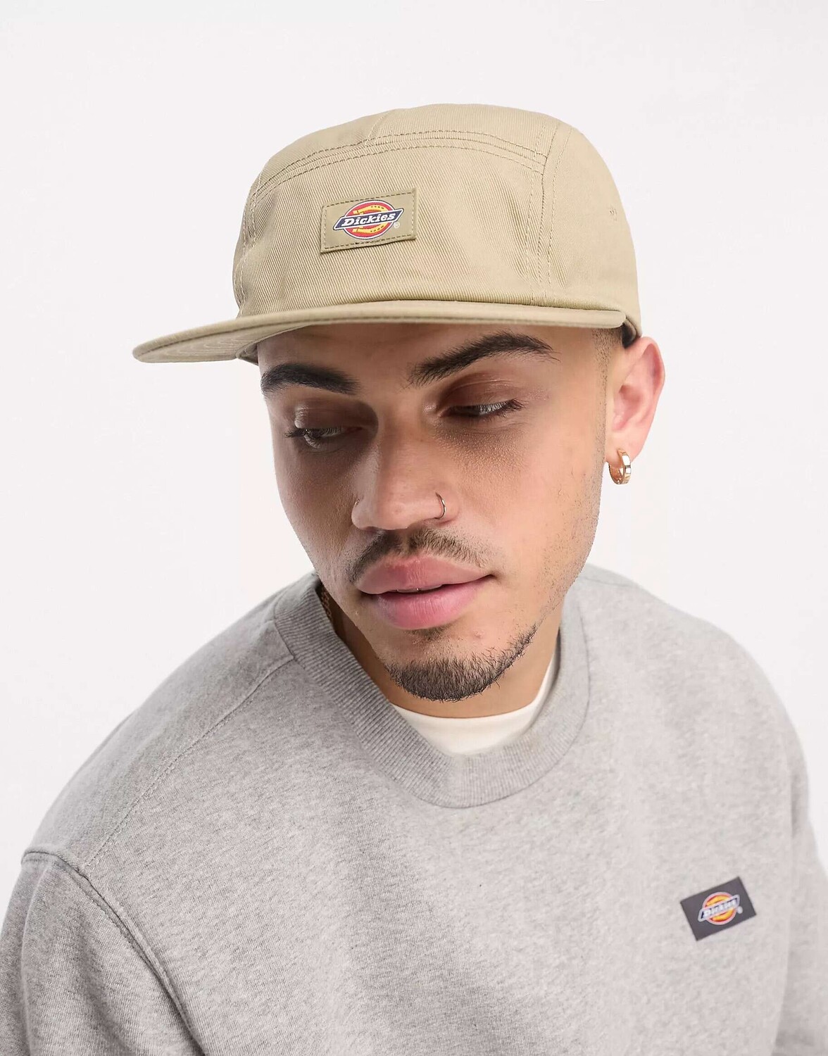 

Кепка Dickies albertville с 5 панелями цвета хаки