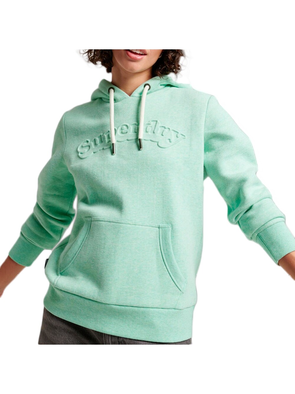 

Толстовка рельефная Superdry, зеленый