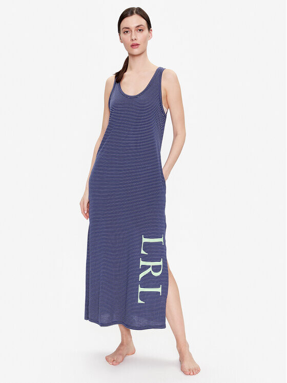 

Ночная рубашка стандартного кроя Lauren Ralph Lauren, синий, Серый