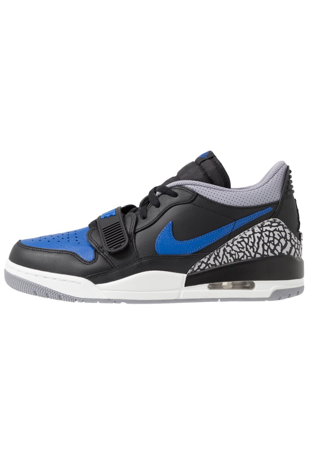 

Низкие кроссовки AIR LEGACY Jordan, черный/game royal/белый/team Orange