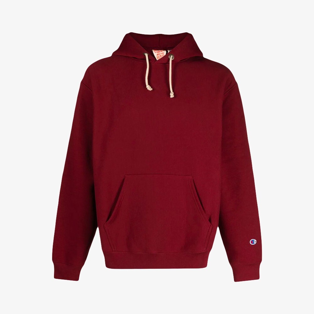 

Толстовка Reverse Weave Minimal Hoodie 'Burgundy' Champion, бургундия