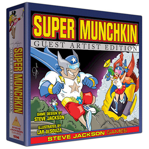 Настольная игра Super Munchkin Guest Artist Edition Steve Jackson Games настольная игра munchkin booty revised steve jackson games