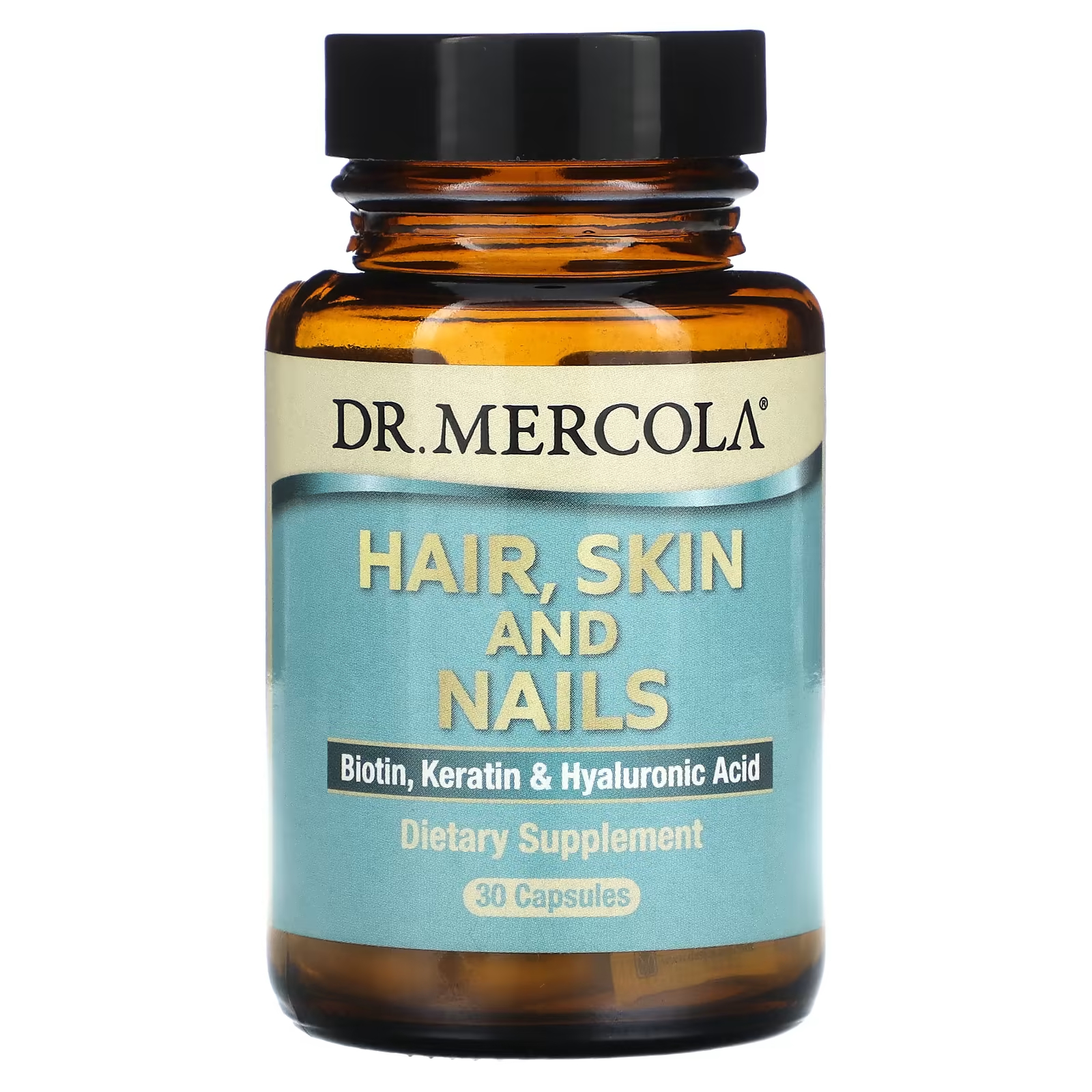 Пищевая добавка Dr. Mercola Волосы, кожа и ногти, 30 капсул пищевая добавка dr mercola поддержка артериального давления 90 капсул