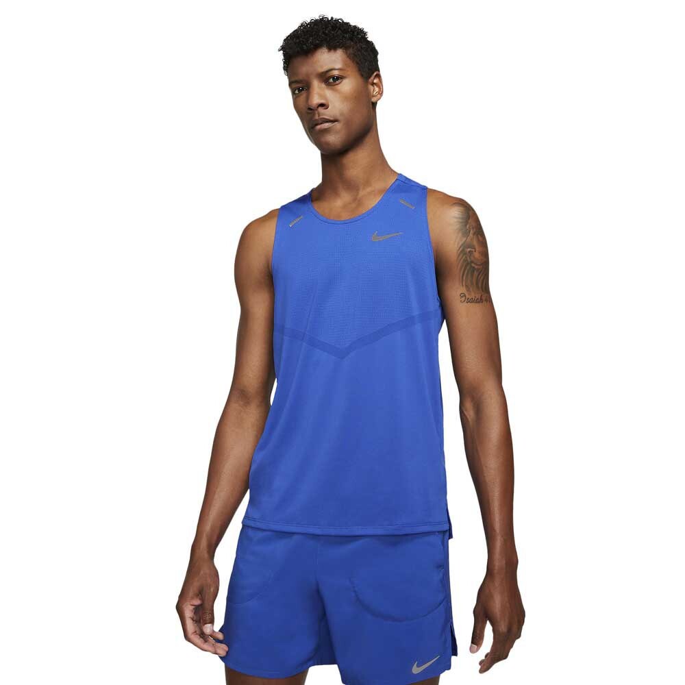 

Футболка без рукавов Nike Dri Fit Rise 365, синий