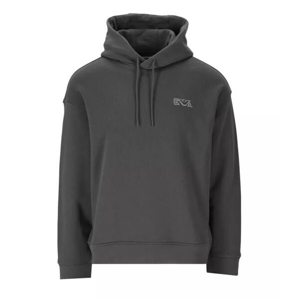 

Футболка anthracite hoodie Emporio Armani, серый