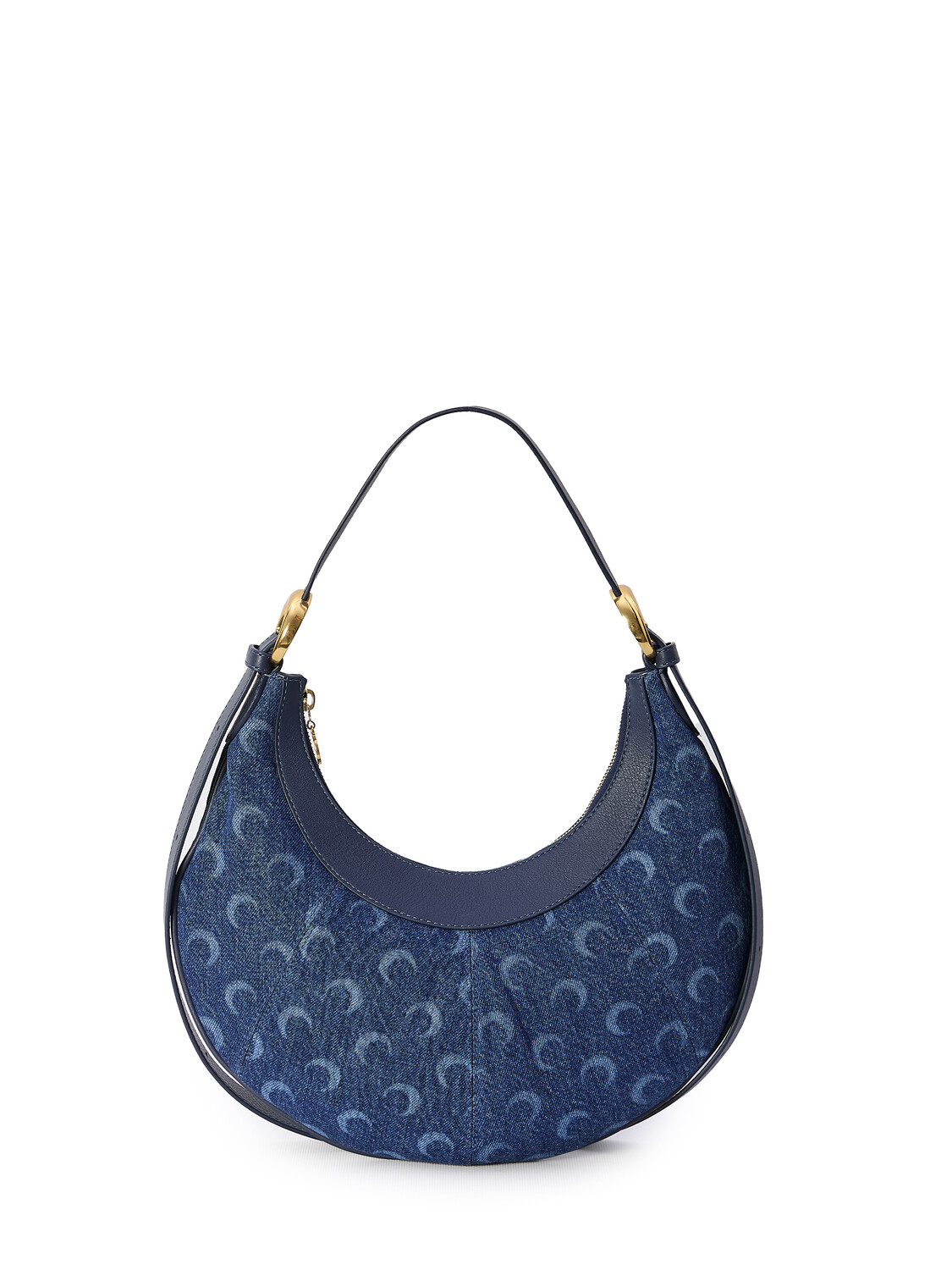 

Сумка Marine Serre Regenerated Deadstock Denim Eclips, синий