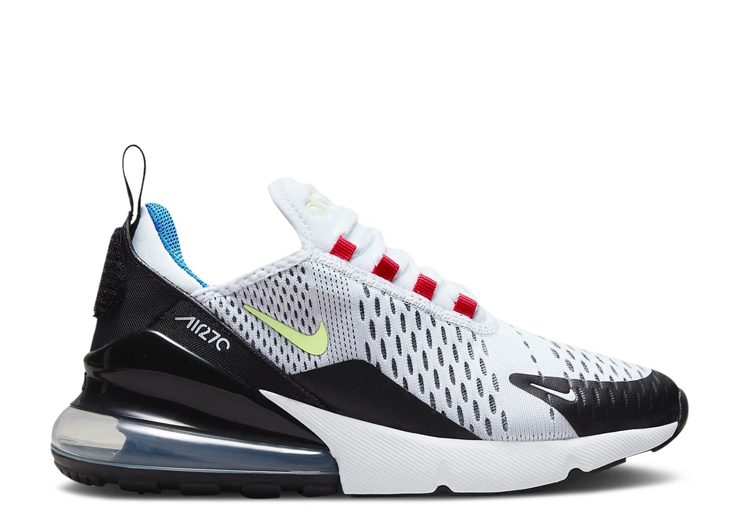 

Кроссовки Nike Air Max 270 Gs 'White Light Lemon Twist', белый