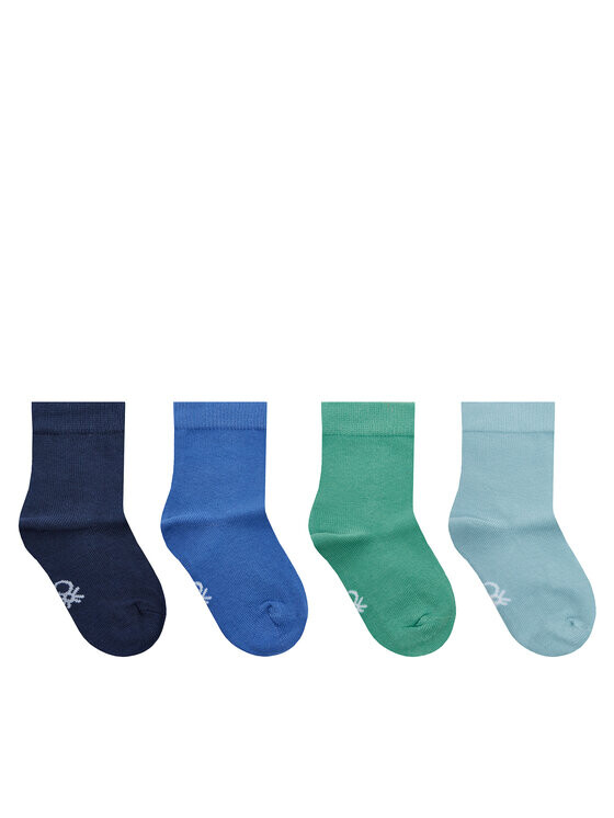 

Комплект из 4 высоких детских носков United Colors Of Benetton, мультиколор