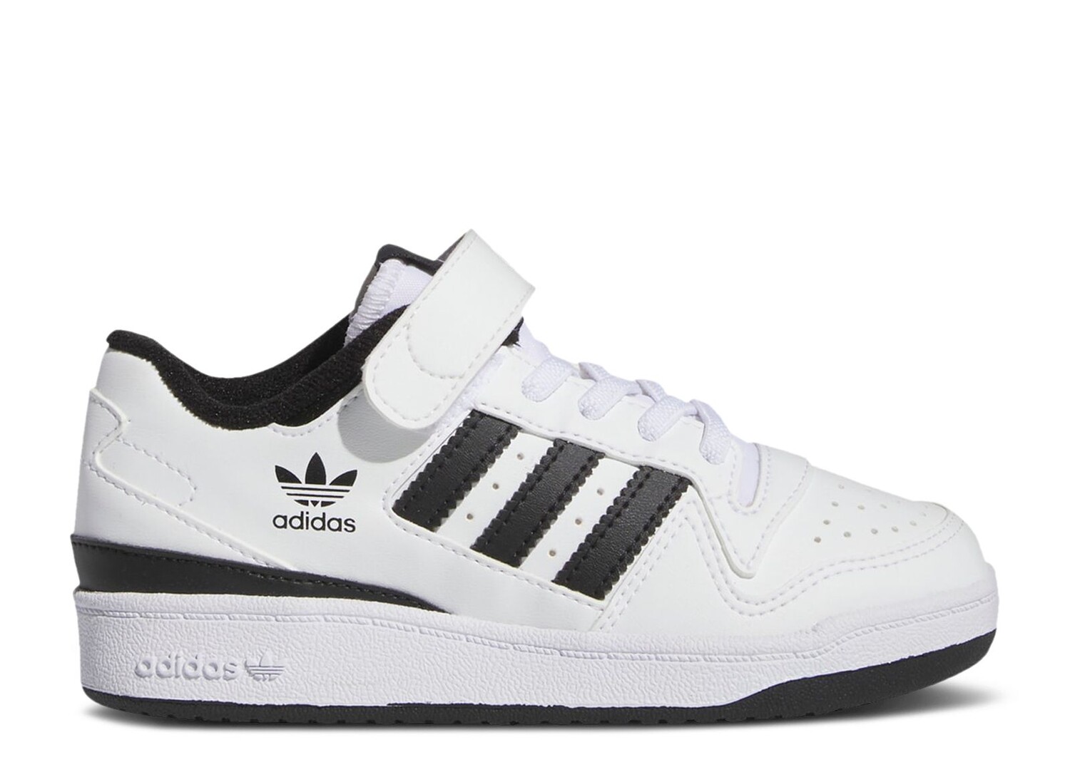 

Кроссовки adidas Forum Low J 'White Black', белый