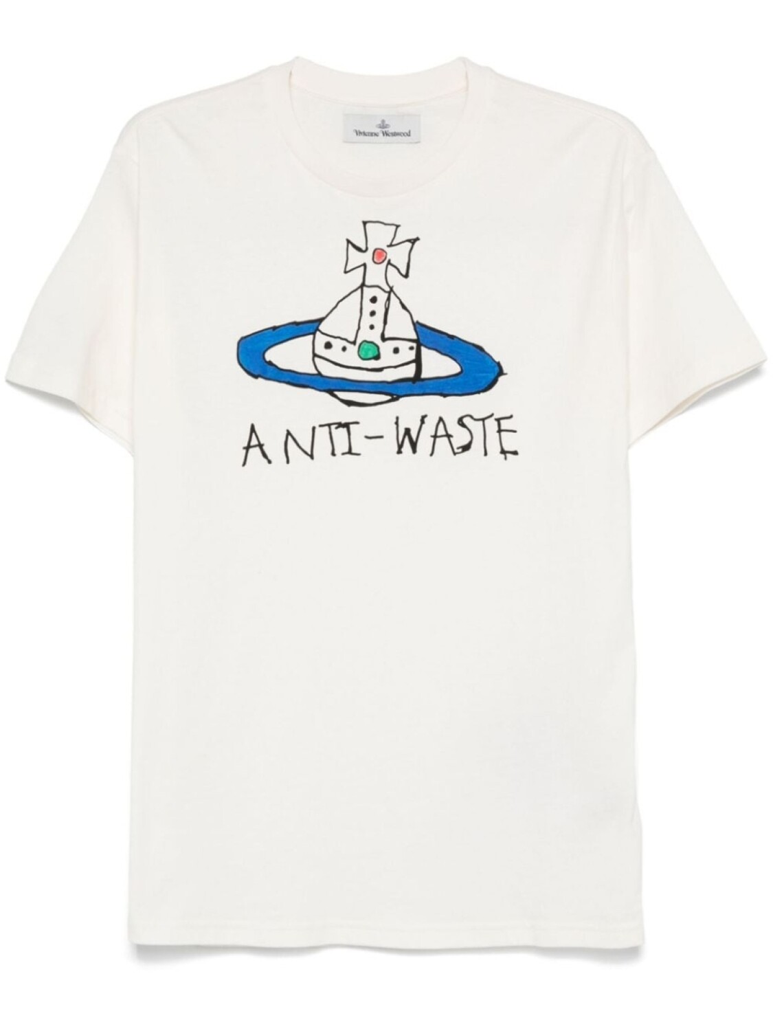 

Vivienne Westwood футболка Antiwaste Classic, белый