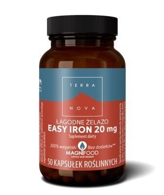 

Terranova Łagodne Żelazo Easy Iron витамины и минералы, 50 шт.