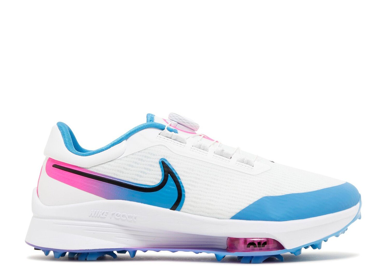 

Кроссовки Nike Air Zoom Infinity Tour Next% Boa Wide 'White Aurora Blue Pink Blast', белый