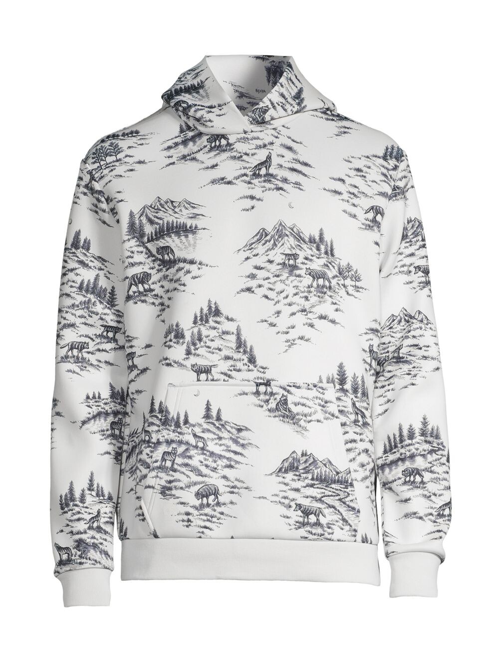 

Толстовка с капюшоном Wolf Toile Greyson, Серый