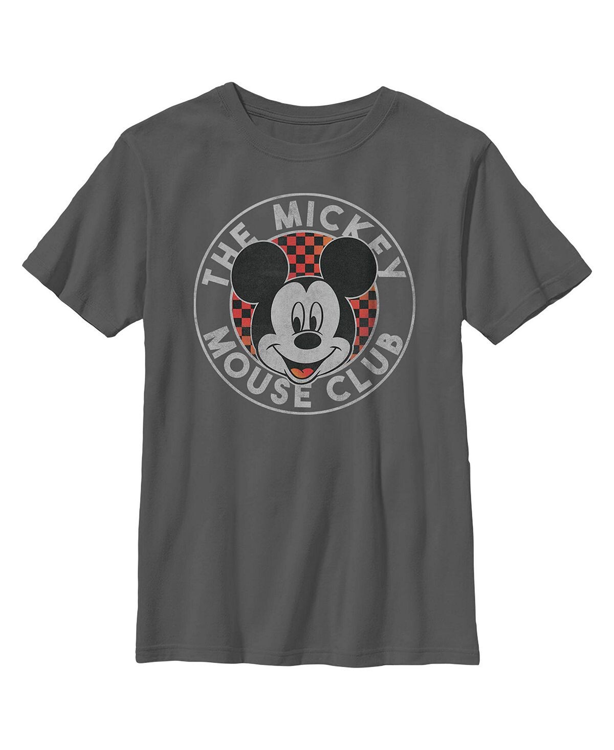 

Детская футболка в клетку «Микки и друзья The Club» для мальчиков Disney