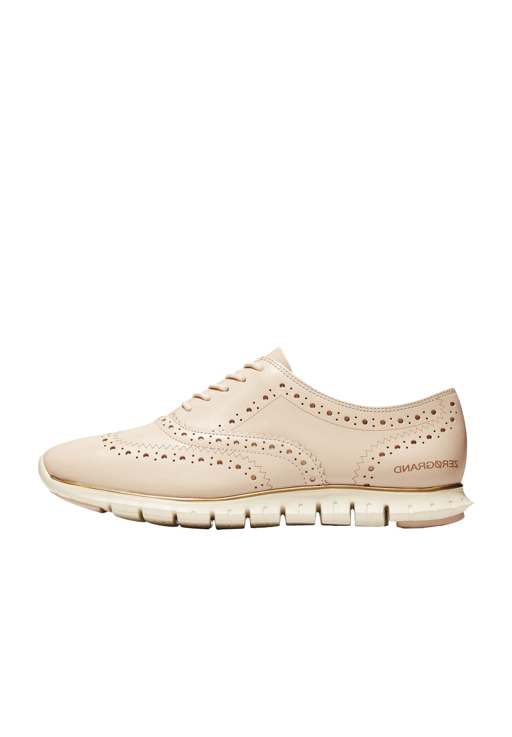 

Туфли Cole Haan Oxfordschuh ZERØGRAND Wingtip Oxford, цвет Brazilian Sand Leather