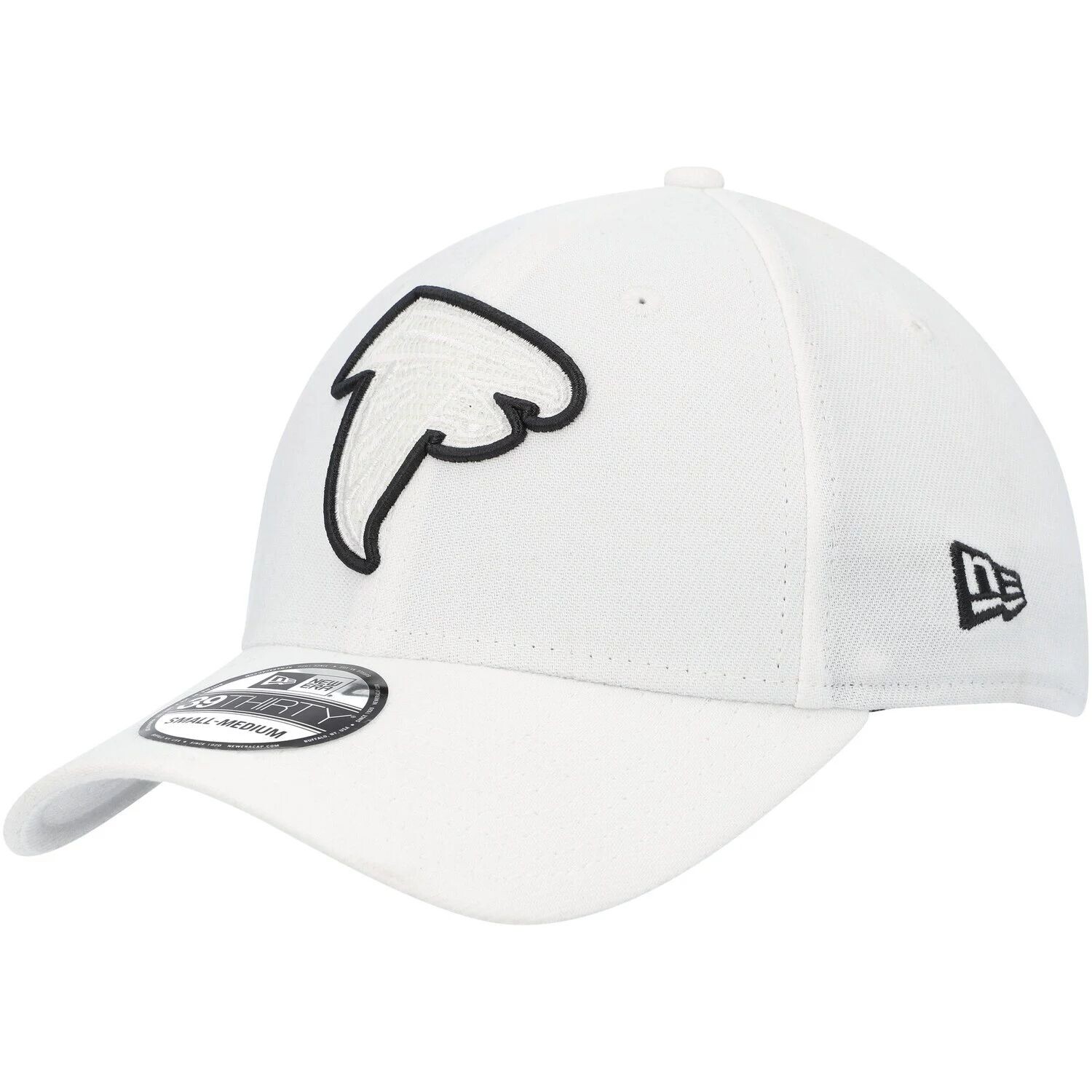 

Мужская кепка New Era White Atlanta Falcons Team White Out 39THIRTY Flex Hat