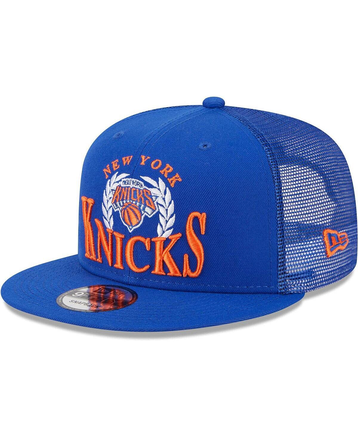 

Мужская синяя бейсболка New York Knicks Bold Laurels 9FIFTY Snapback New Era