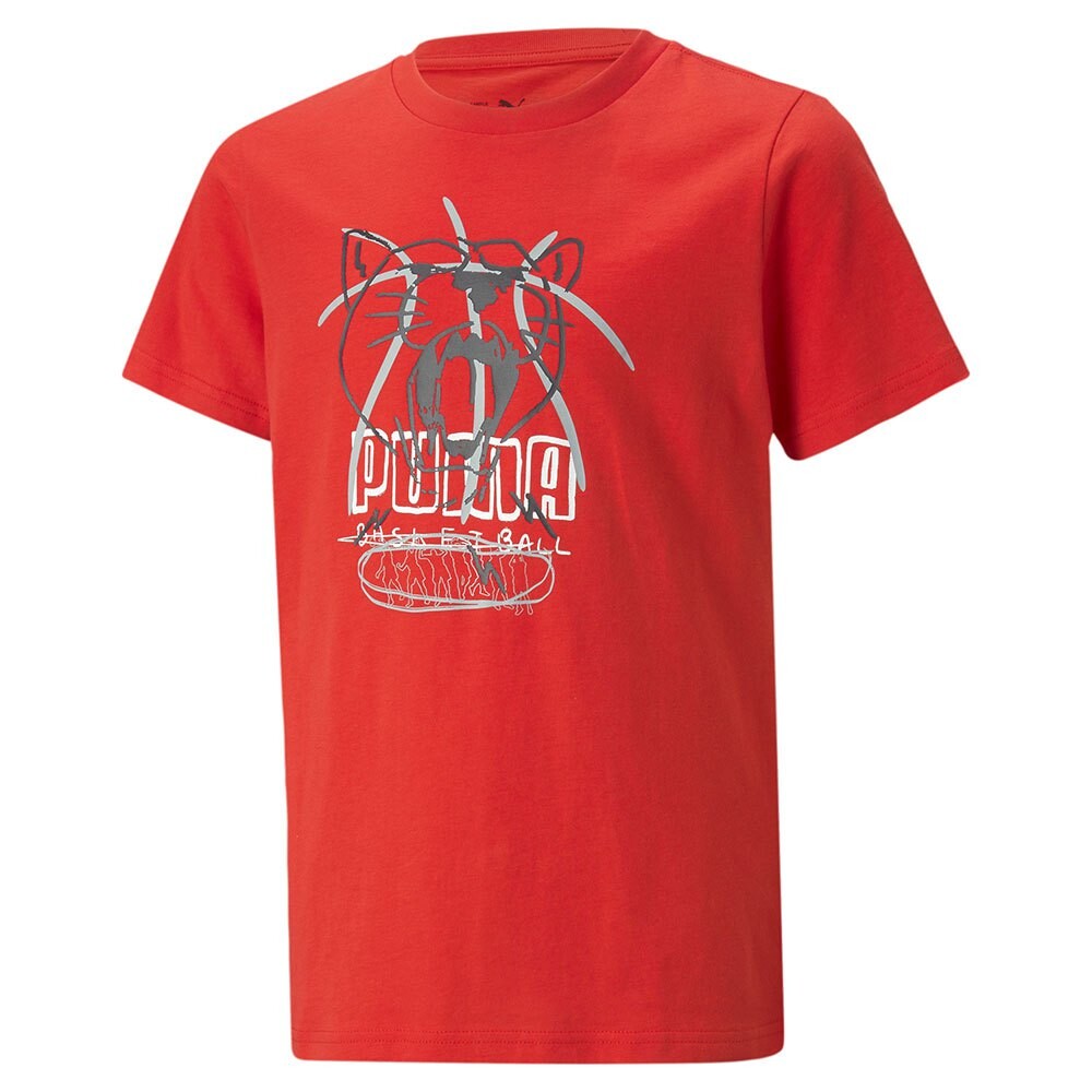 

Футболка с коротким рукавом Puma Basketball B, красный