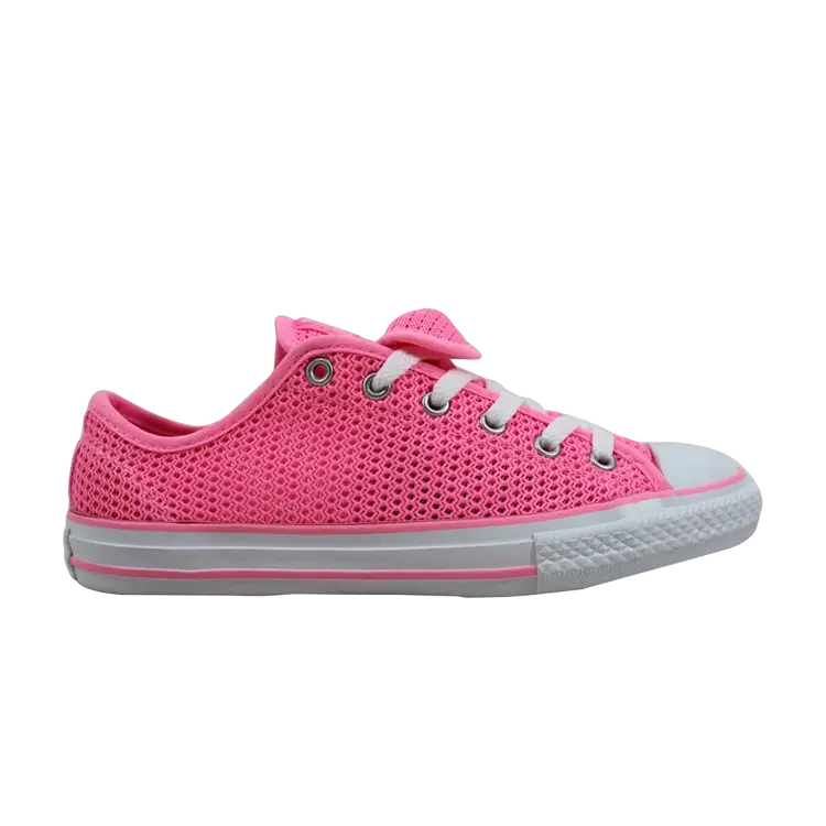 

Кроссовки Converse Chuck Taylor All Star Double Tongue Ox GS 'Pink Glow', розовый