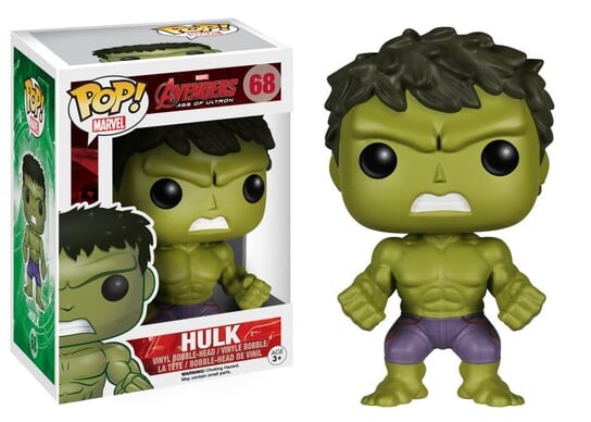 

Funko POP! Марвел, коллекционная фигурка, Мстители: Эра Альтрона, Халк, 68 лет