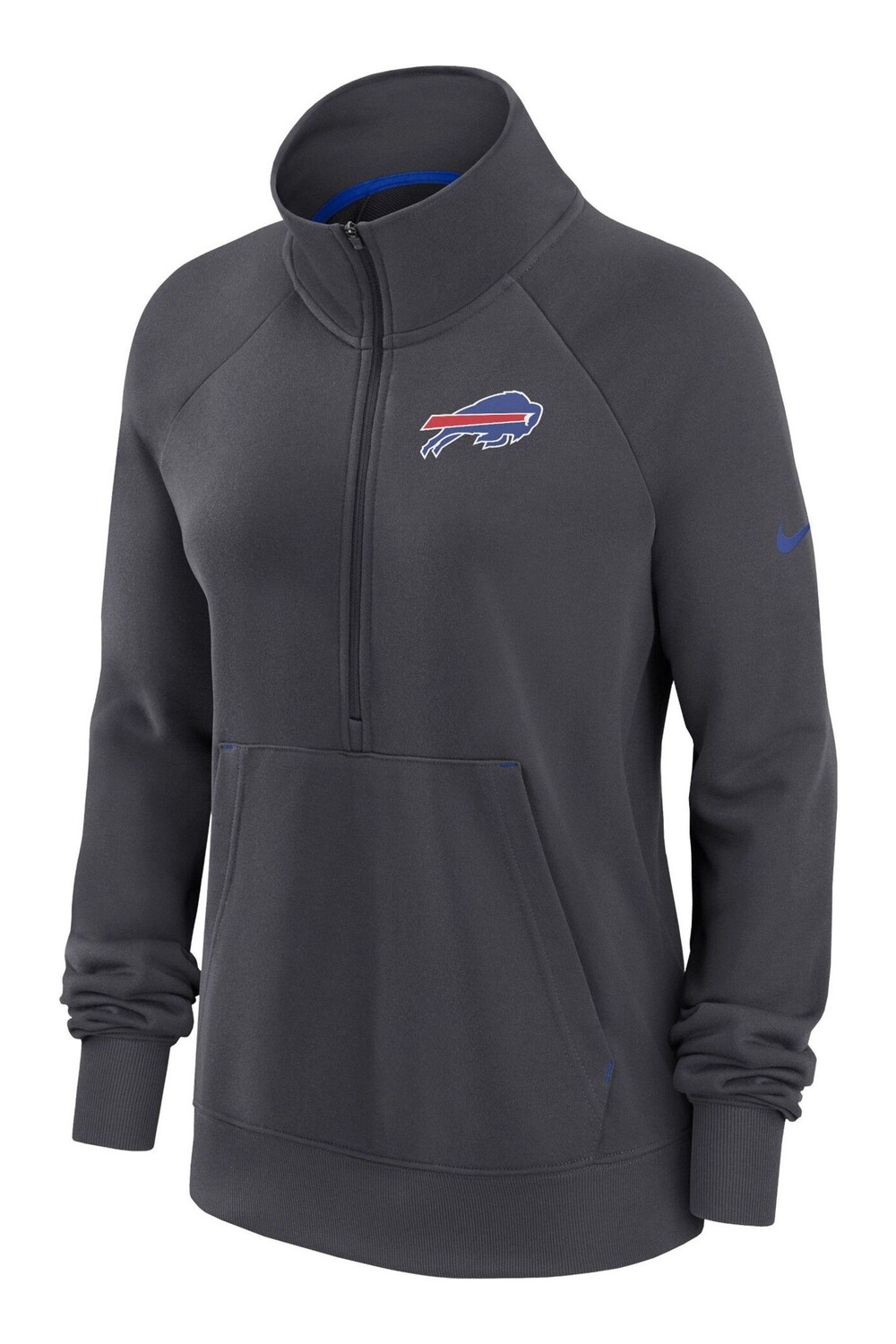 

Женская укороченная худи Nike Fanatics Buffalo Bills Dri Fit Nike, черный