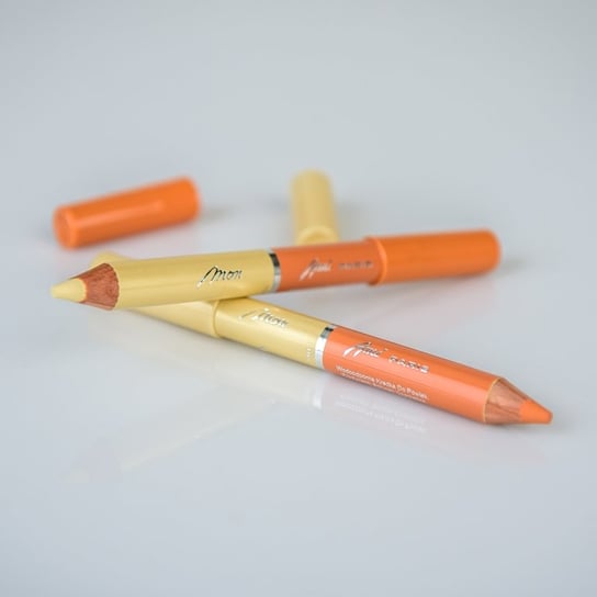 Карандаш-подводка двусторонний, оранжевый и желтый 08, 3,2 г Mon Ami Paris, MONA MI