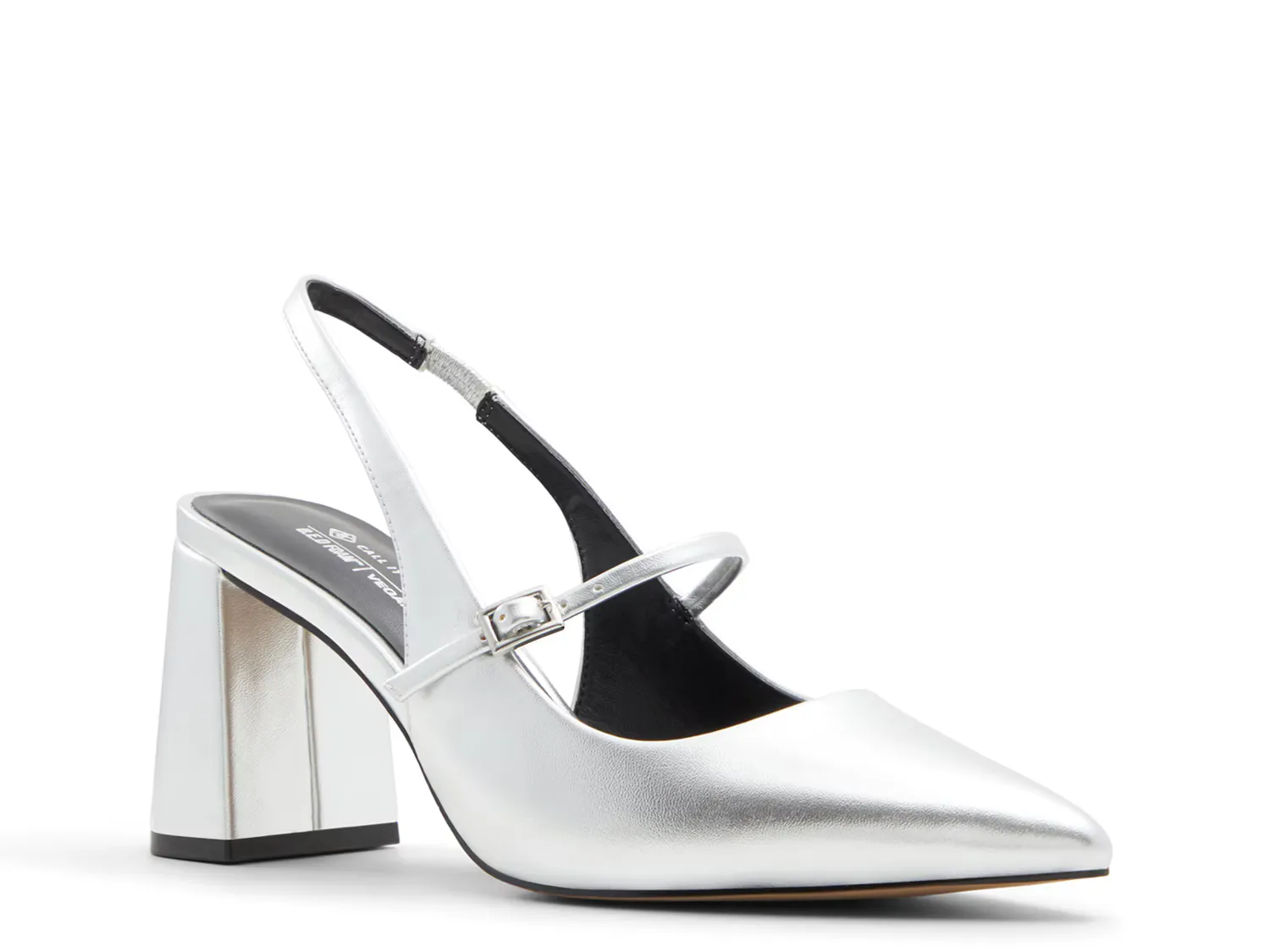 

Туфли Coquettte Slingback Pump Call It Spring, серебряный/металлик