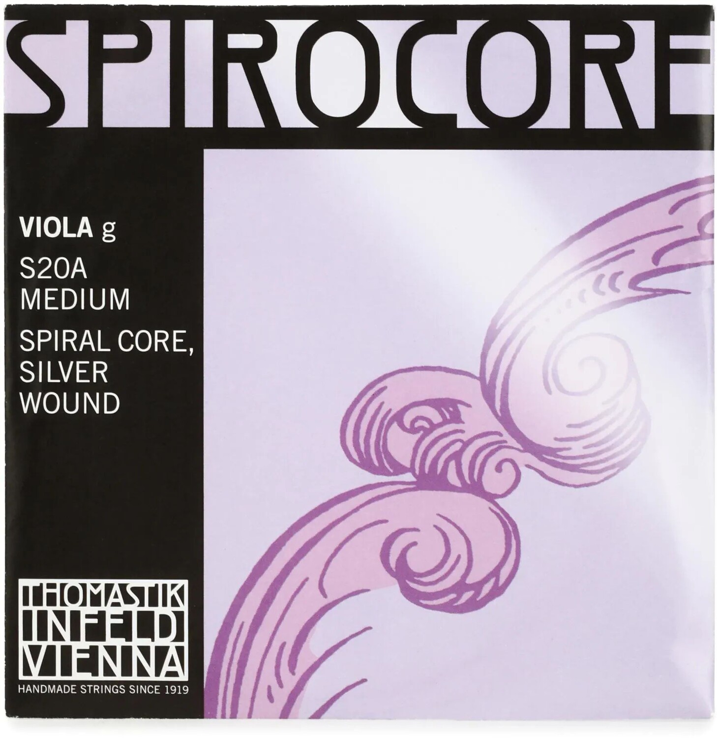 

Thomastik-Infeld S20A Spirocore Viola G Струна - размер 4/4 с серебряной обмоткой