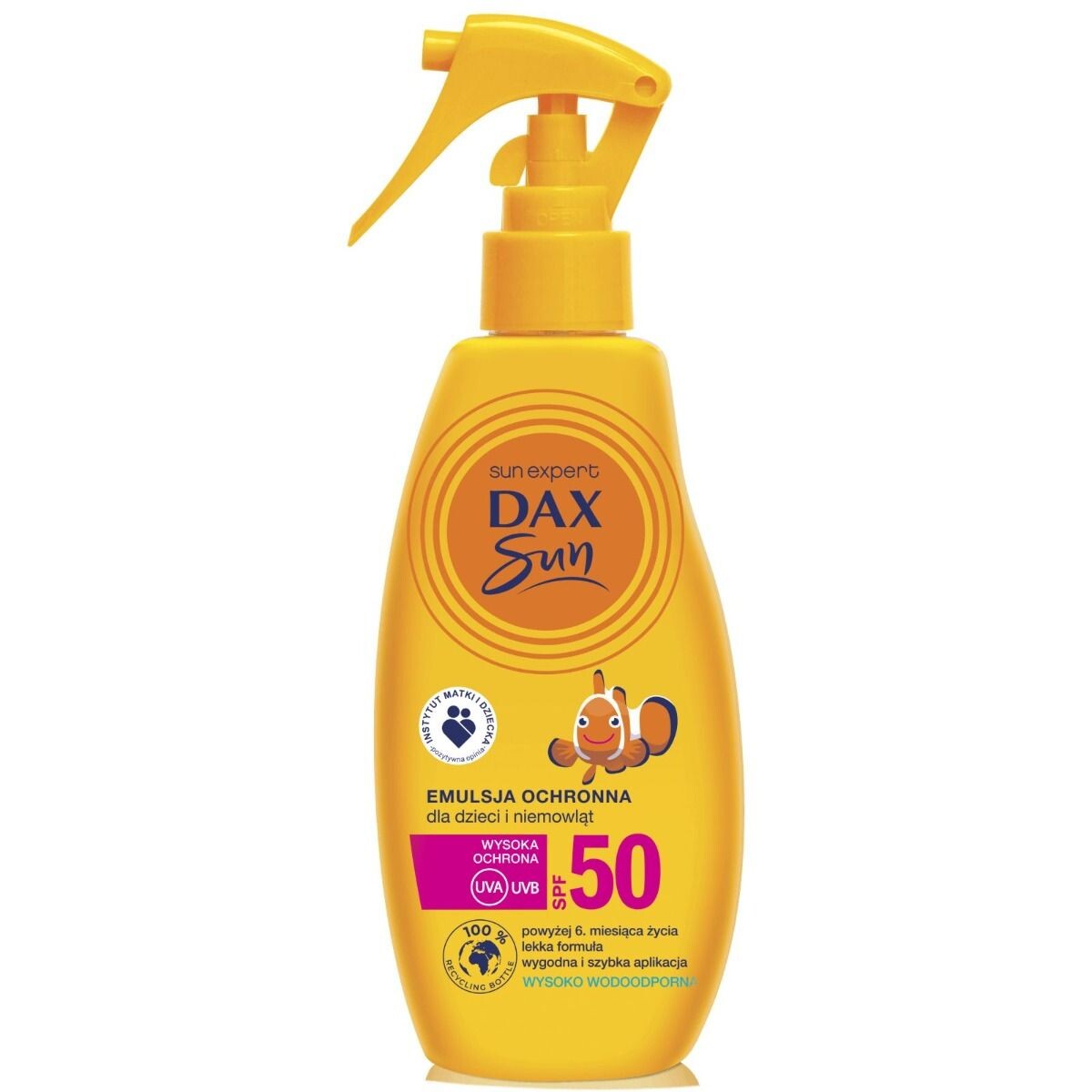 

Эмульсия с фильтром для детей Dax Sun Kids SPF50 Triger, 200 мл