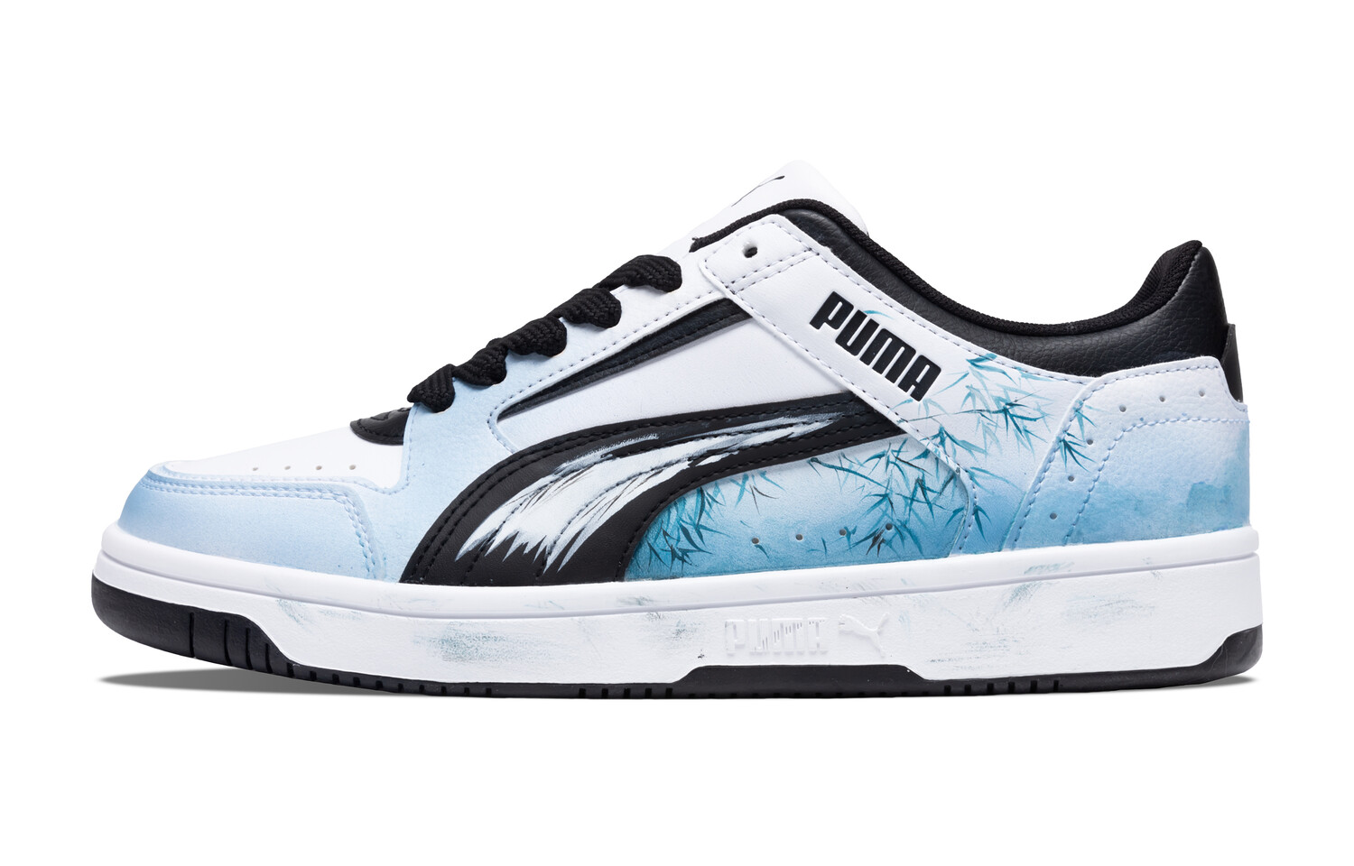 

Кроссовки Puma Rebound Joy Skateboarding Shoes Unisex Low-top Blue/White, синий/белый