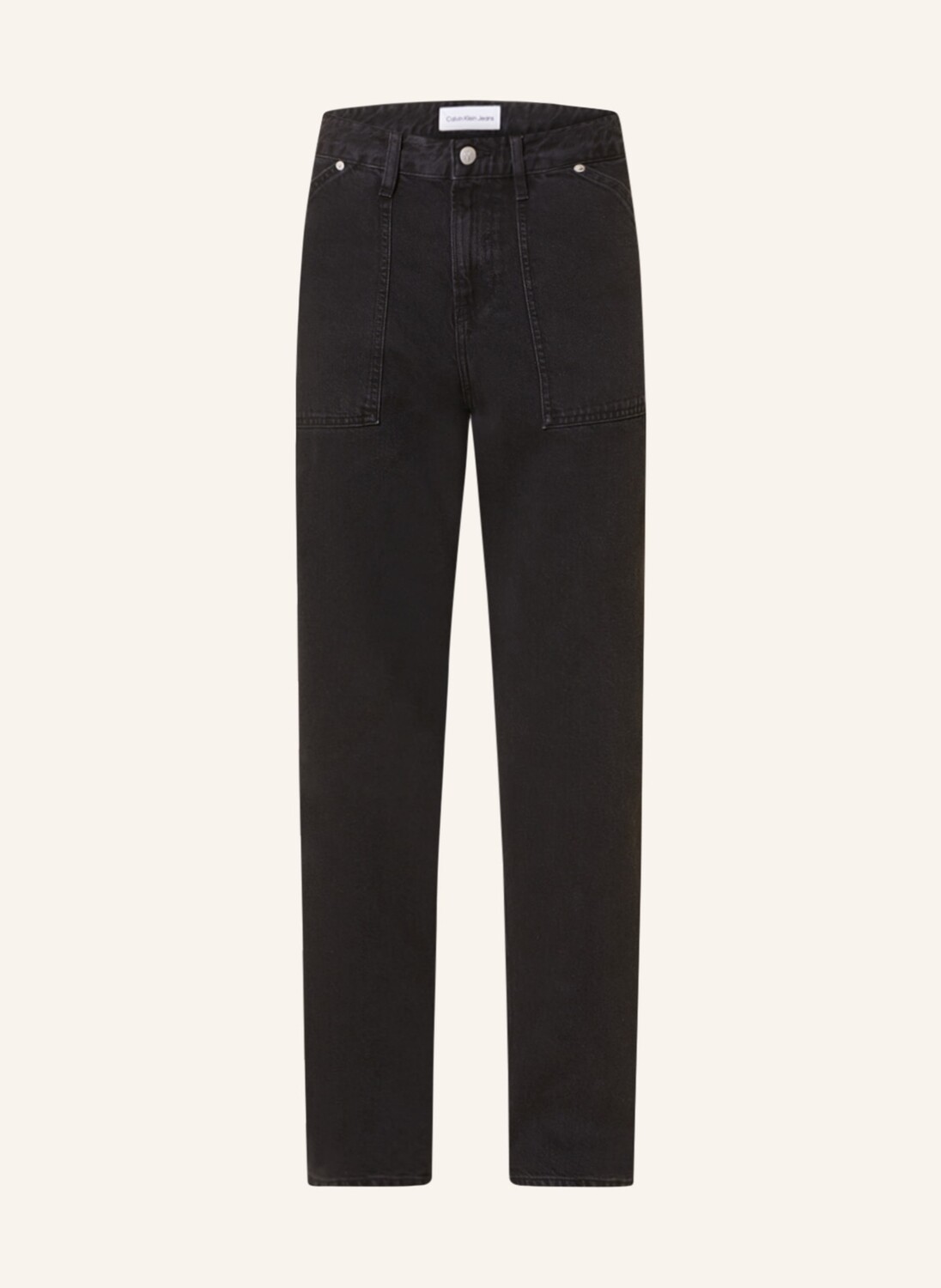 Calvin klein relaxed straight jeans hotsell