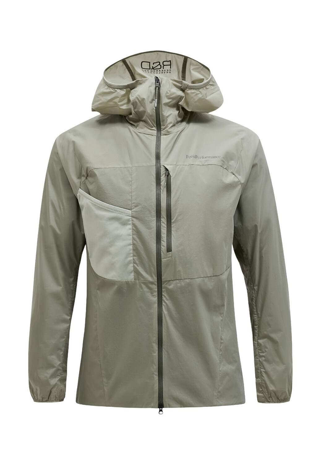 

Куртка Peak Performance Funktionsjacke M Vislight Alpha Jacket, цвет gruen