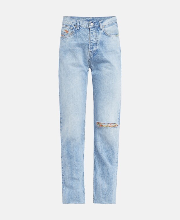 

Разрушенные джинсы Pepe Jeans, синий