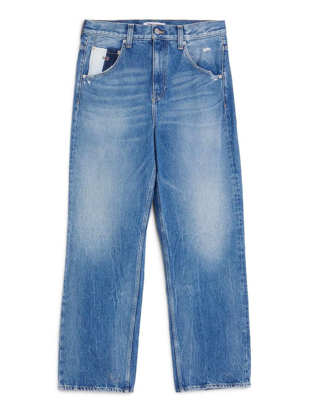 

Джинсы свободного кроя Tommy Hilfiger Aiden, голубой/темно-синий