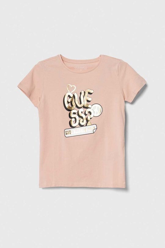 

Детская футболка Guess, розовый