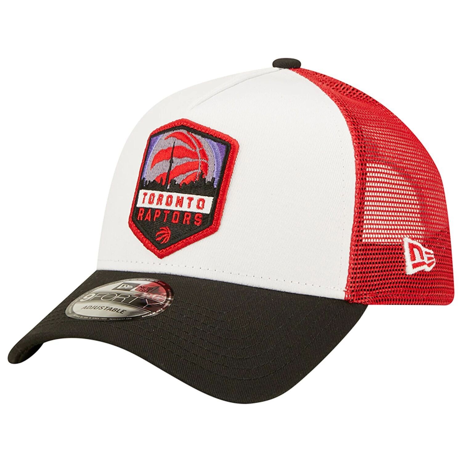 

Мужская кепка New Era белого/черного цвета Toronto Raptors Fresh 9FORTY Snapback