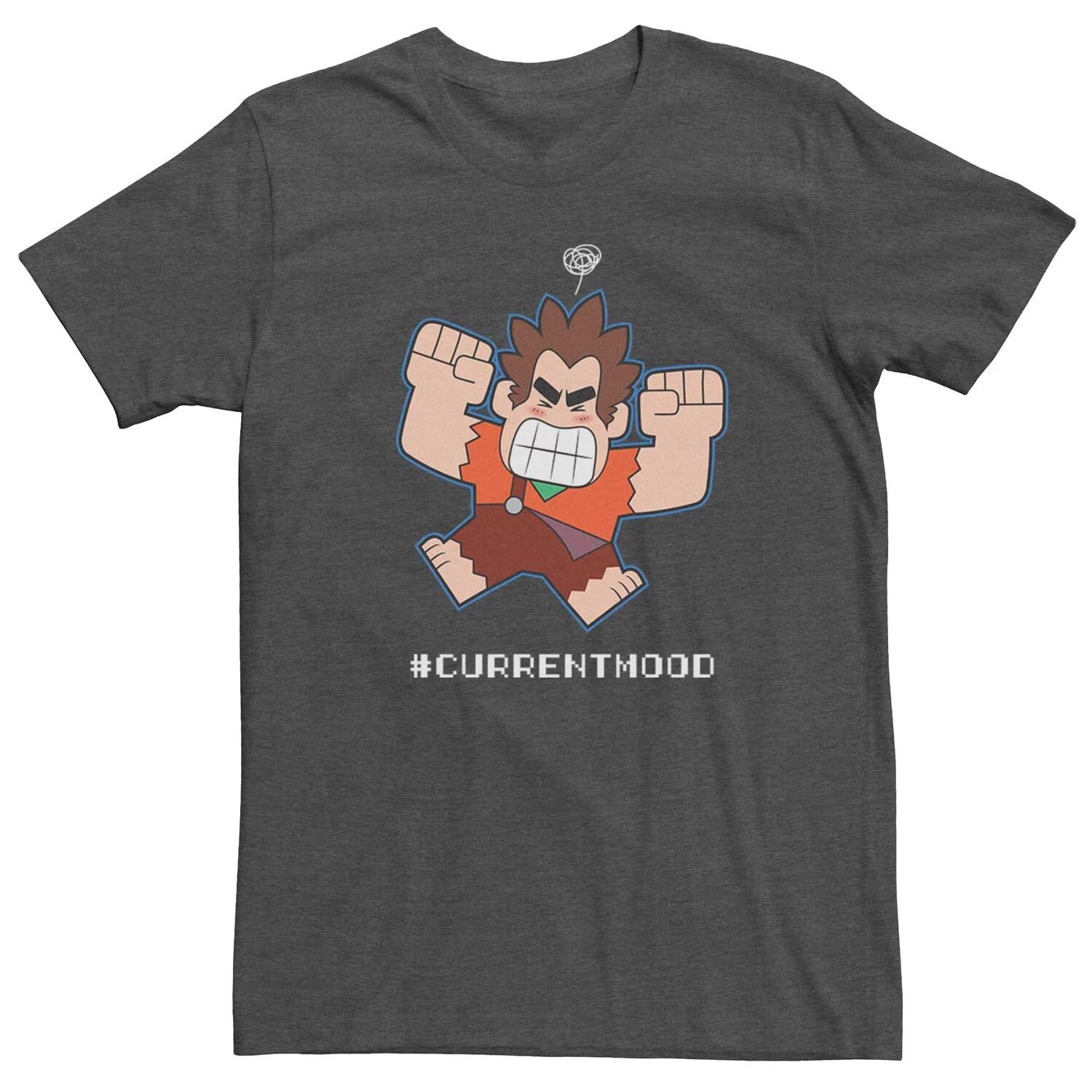 

Мужская футболка Disney Wreck It Ralph 2 Current Mood Licensed Character