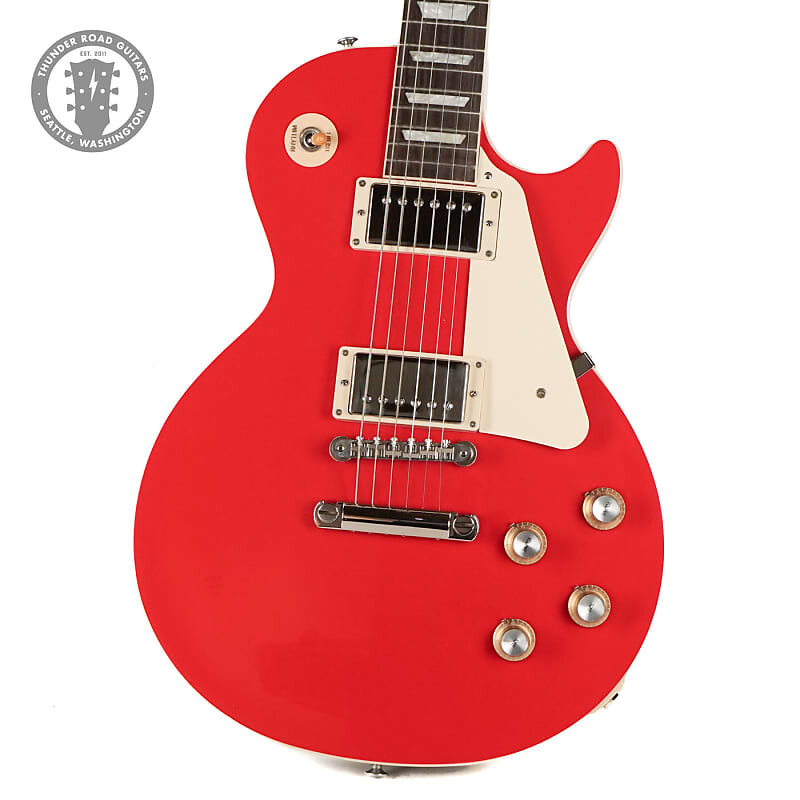 

Электрогитара Gibson Les Paul Standard 60's Plain Top Cardinal Red