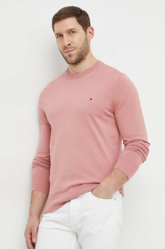 

Свитер Tommy Hilfiger, розовый