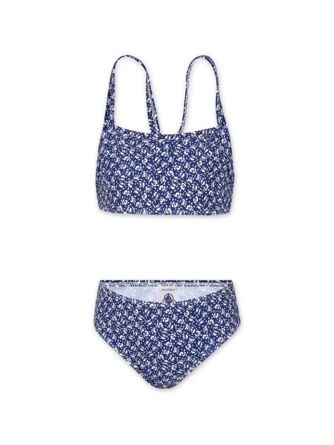 

Petit Bateau бикини с цветочным принтом, синий