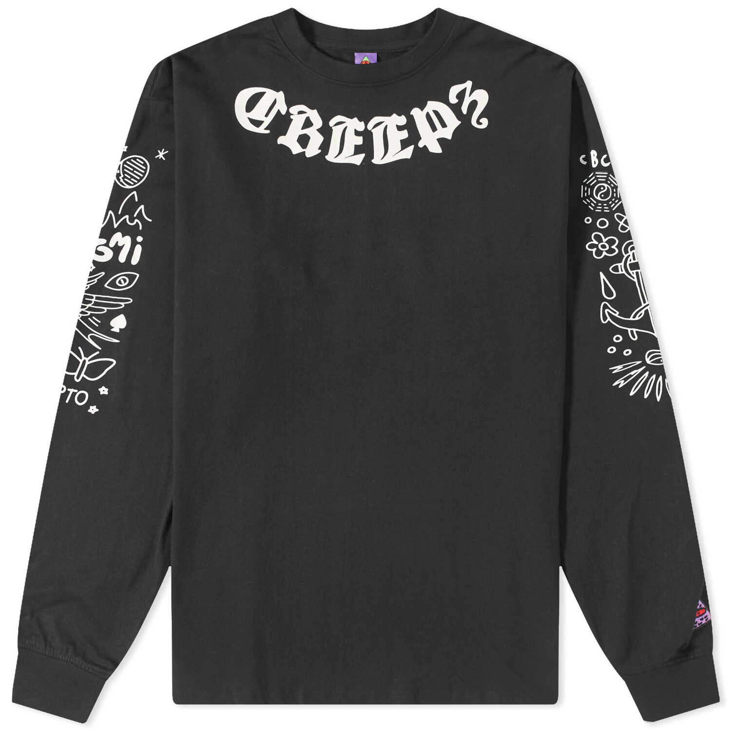 

Футболка Creepz Long Sleeve Tatted, черный