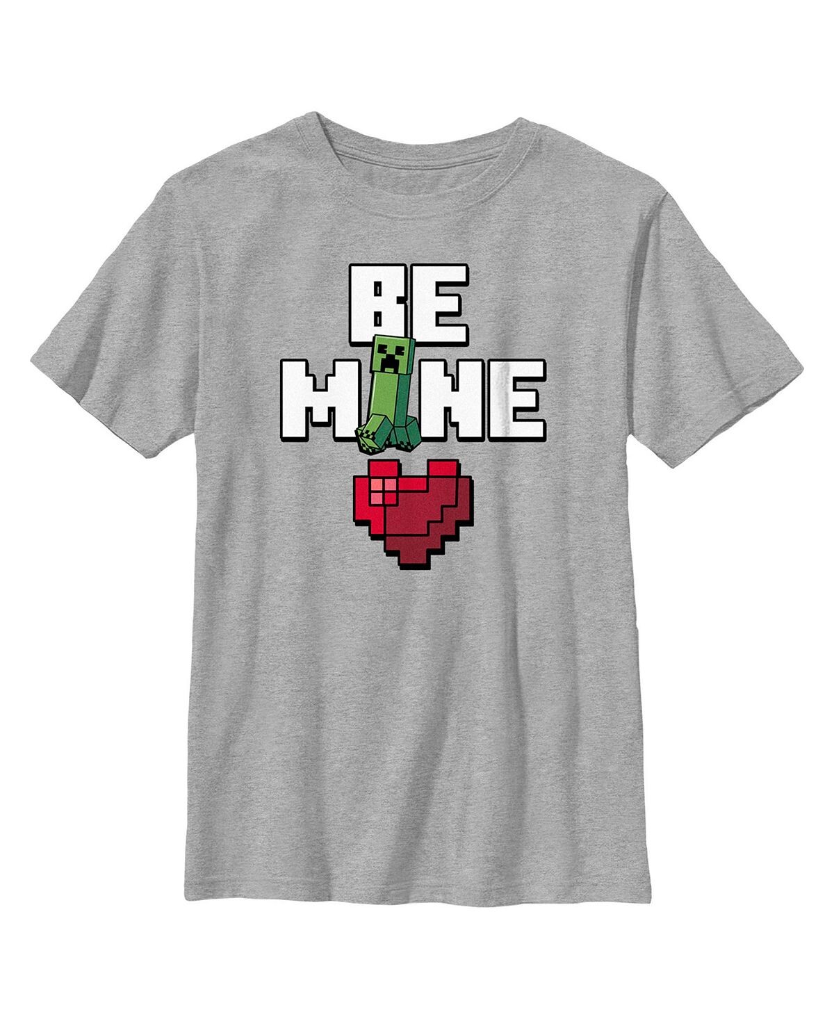 

Детская футболка Minecraft Be Mine Creeper для мальчиков Microsoft